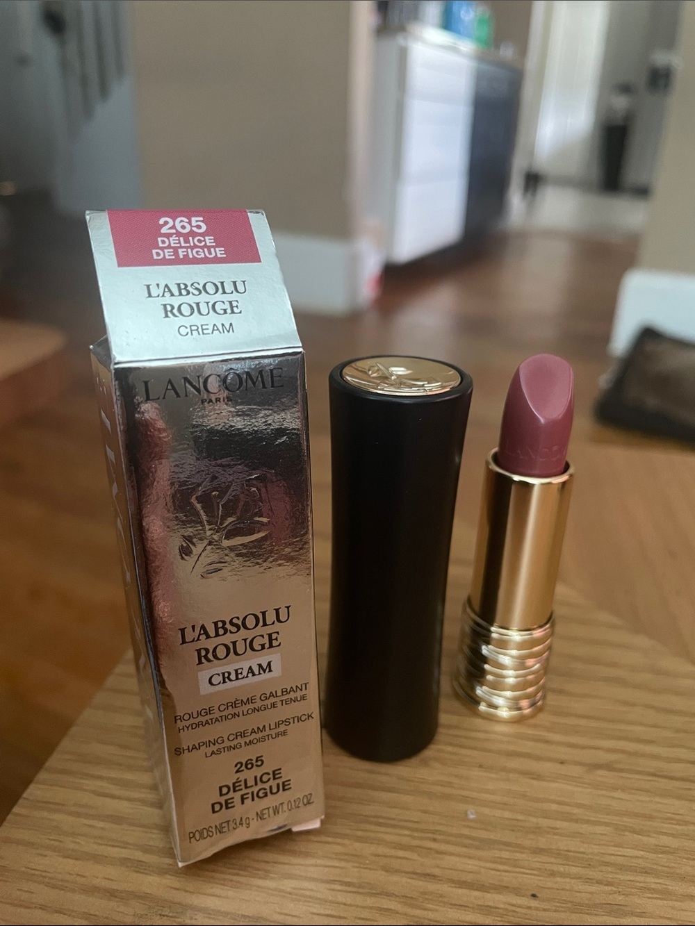 Lancôme L'Absolu Rouge Cream Lipstick — Mauve Pink (265 Délice de Figue)